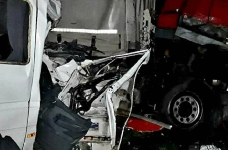 ДТП с фурой в Украине